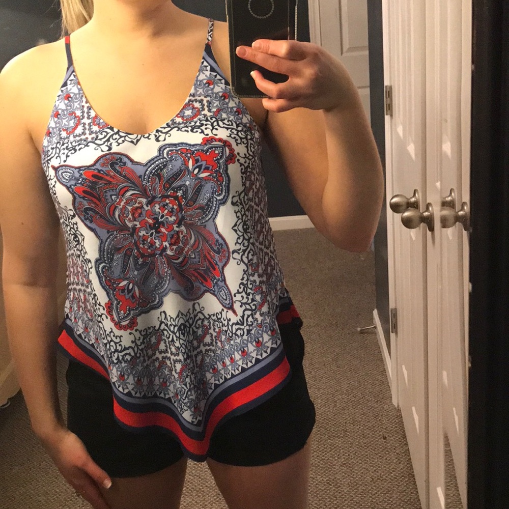 Patterned Tank - Picture 2 of 4